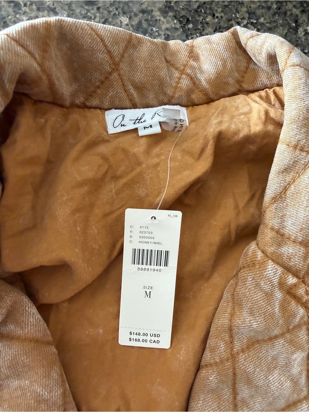 NWT Anthropologie On The Road quilted Jacket Size M - Picture 6 of 9
